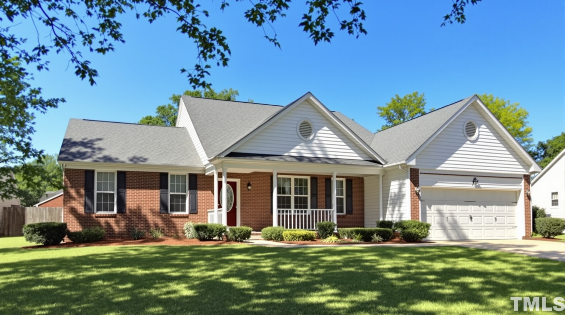 Traditional brick family home in a Lake Norman area neighborhood